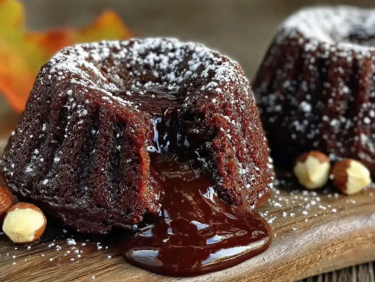 molten nutella lava cakes preparation steps
