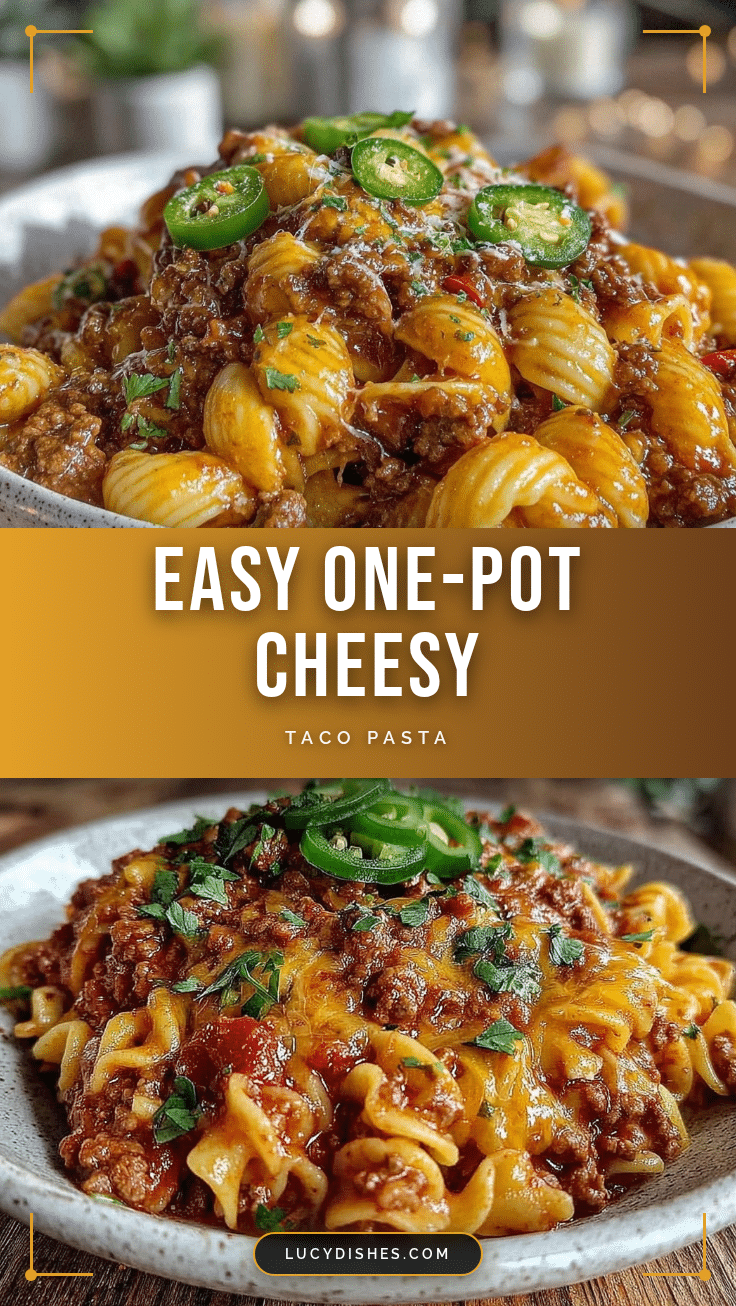 one-pot taco pasta recipe