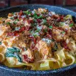 one-pot Tuscan chicken pasta - featured image