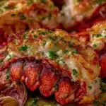 oven roasted lobster tail - featured image