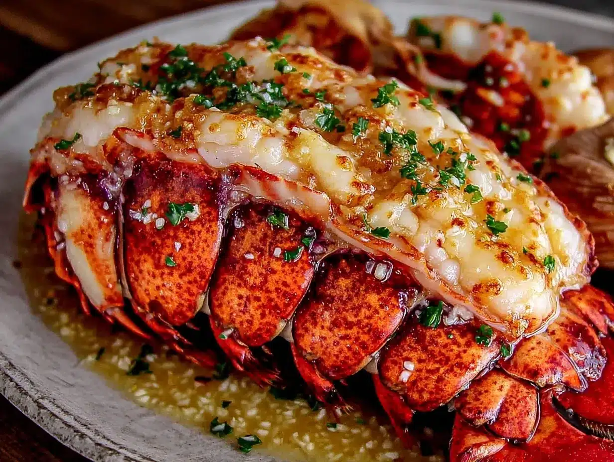oven roasted lobster tail preparation steps