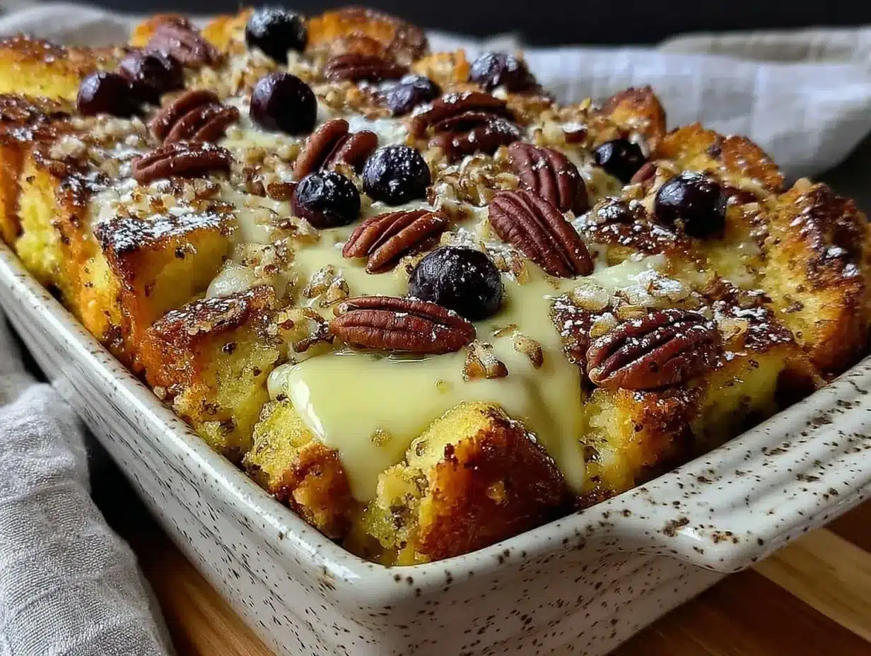 overnight french toast bake preparation steps