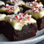 peppermint brownie bites - featured image