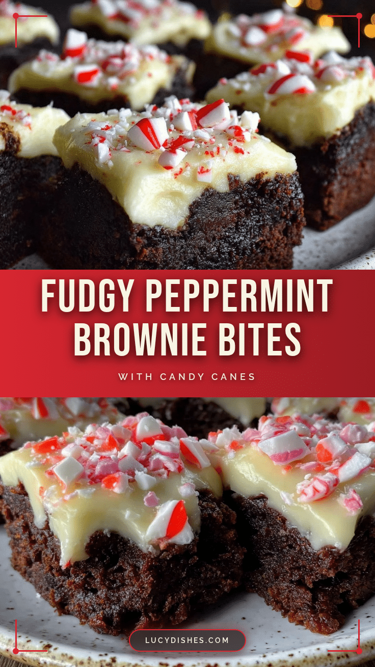 peppermint brownie bites recipe
