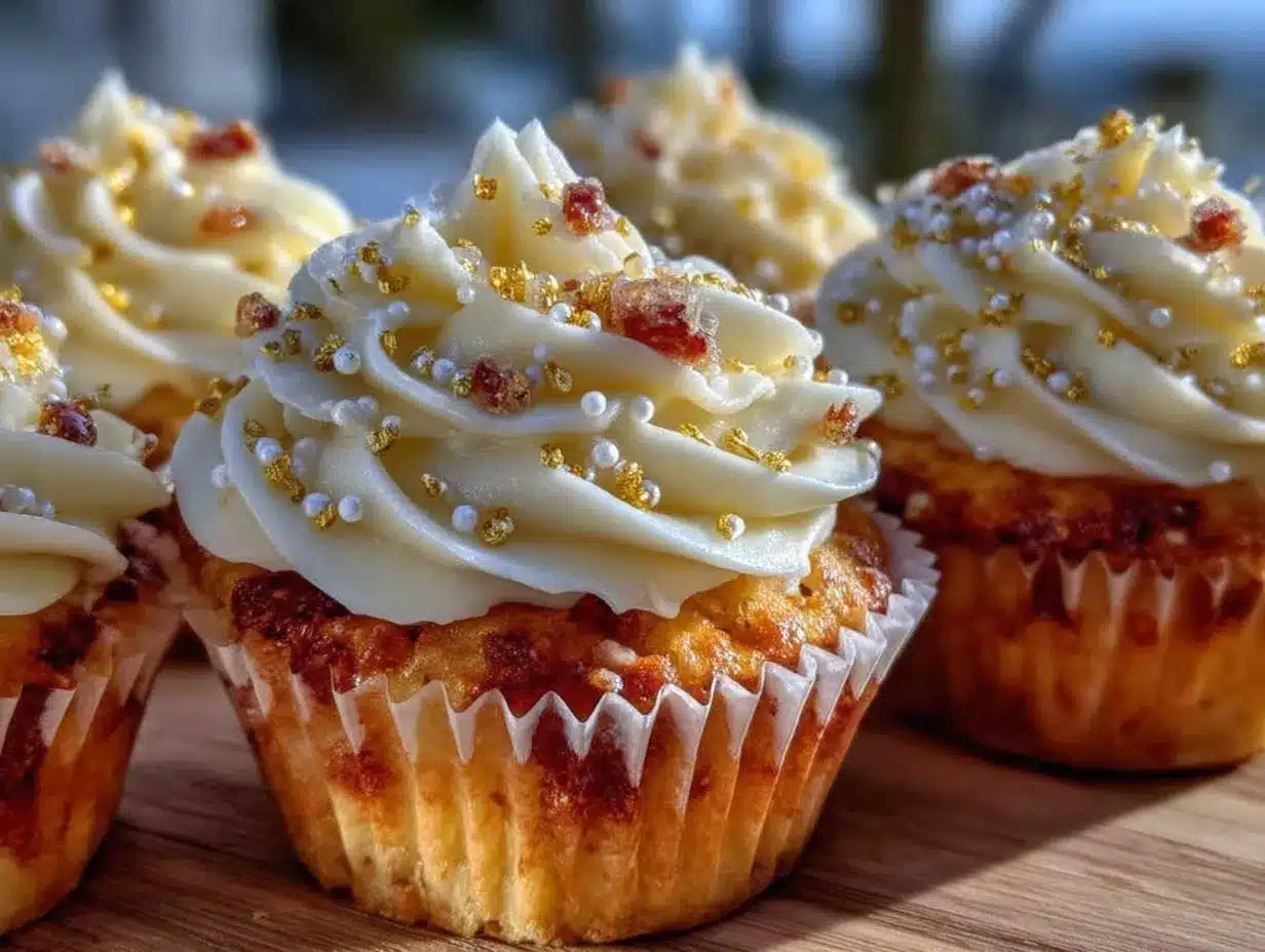 perfect champagne cupcakes preparation steps