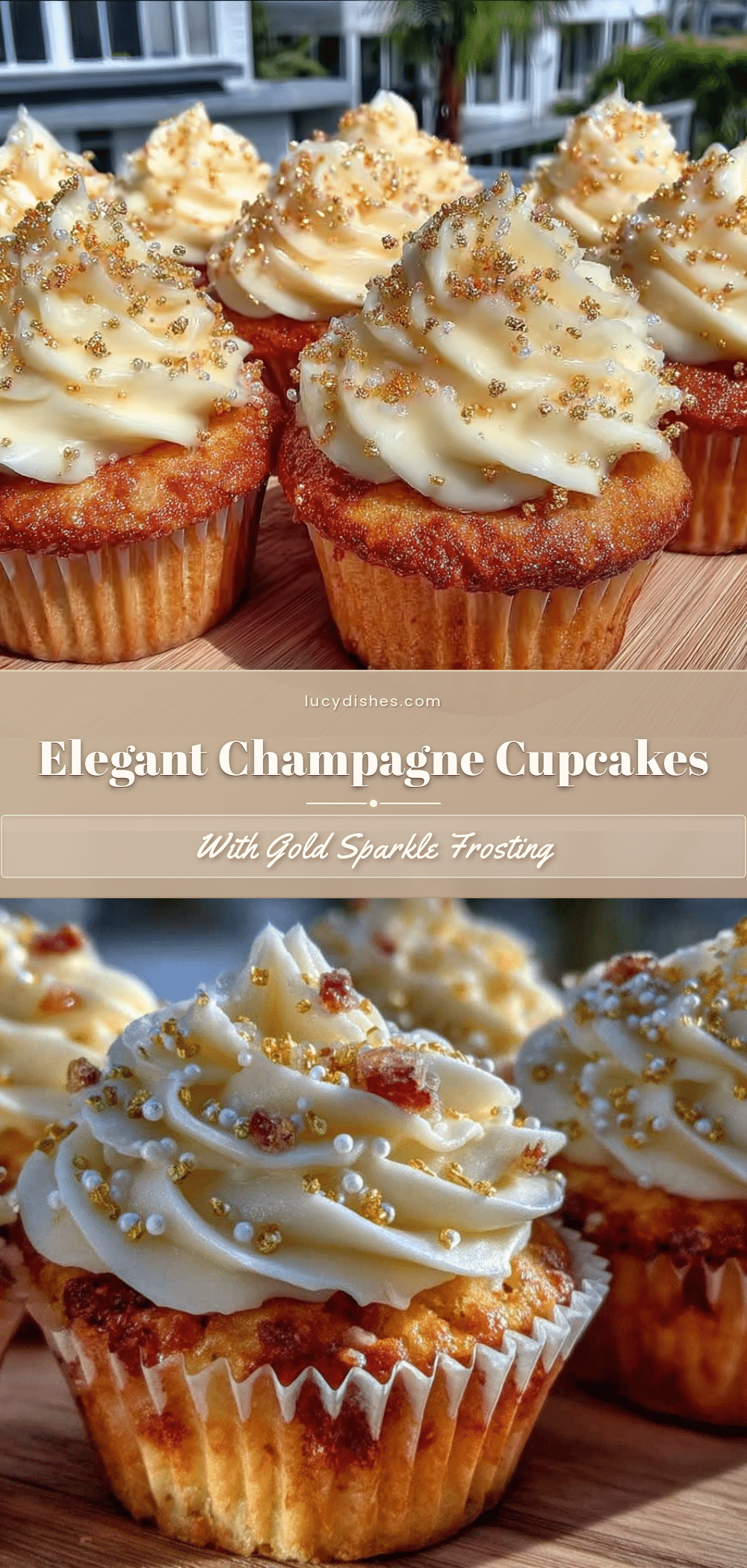 perfect champagne cupcakes recipe