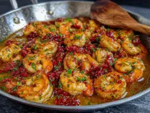 Quick Creamy Tuscan Butter Shrimp - featured image