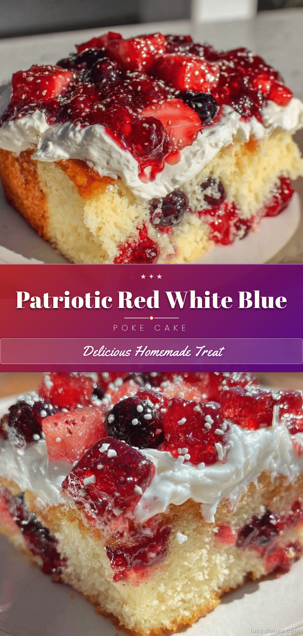 red white and blue poke cake recipe