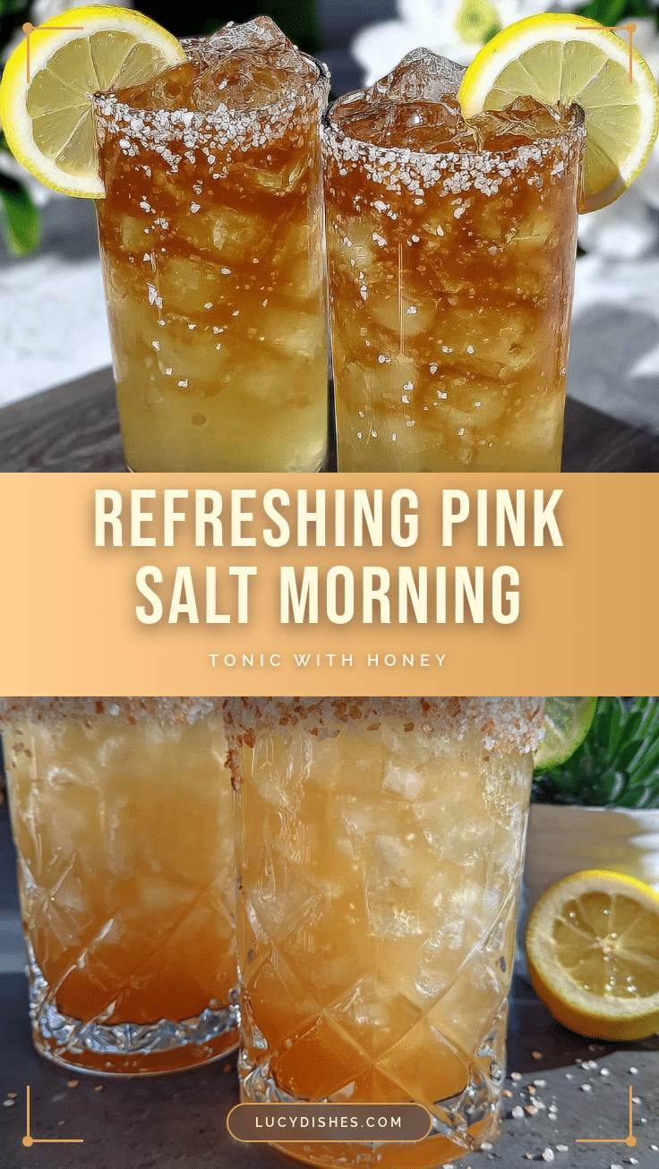 refreshing pink salt morning tonic recipe