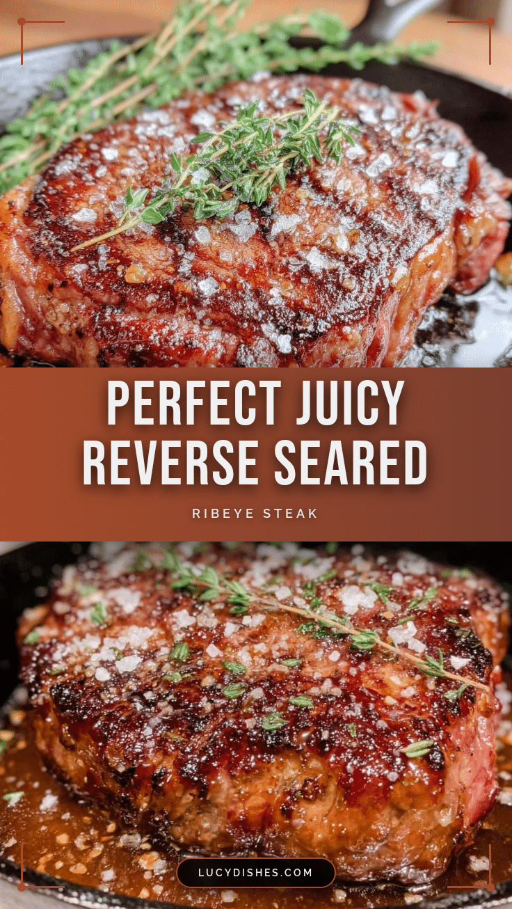 reverse seared ribeye steak recipe