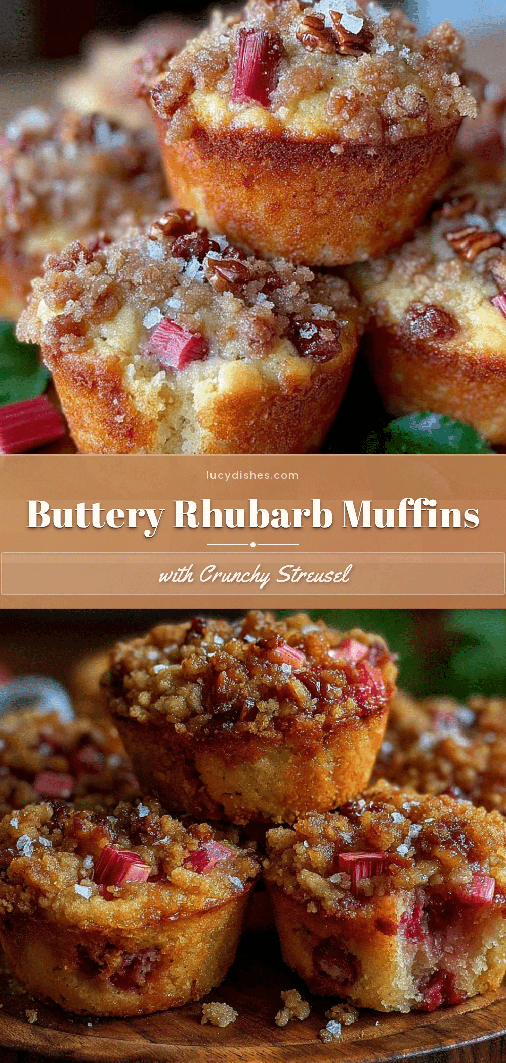 rhubarb muffins recipe