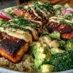salmon bowls recipe - featured image