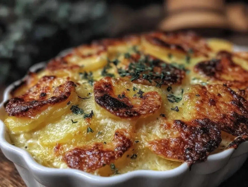 scalloped potatoes with gruyère - featured image