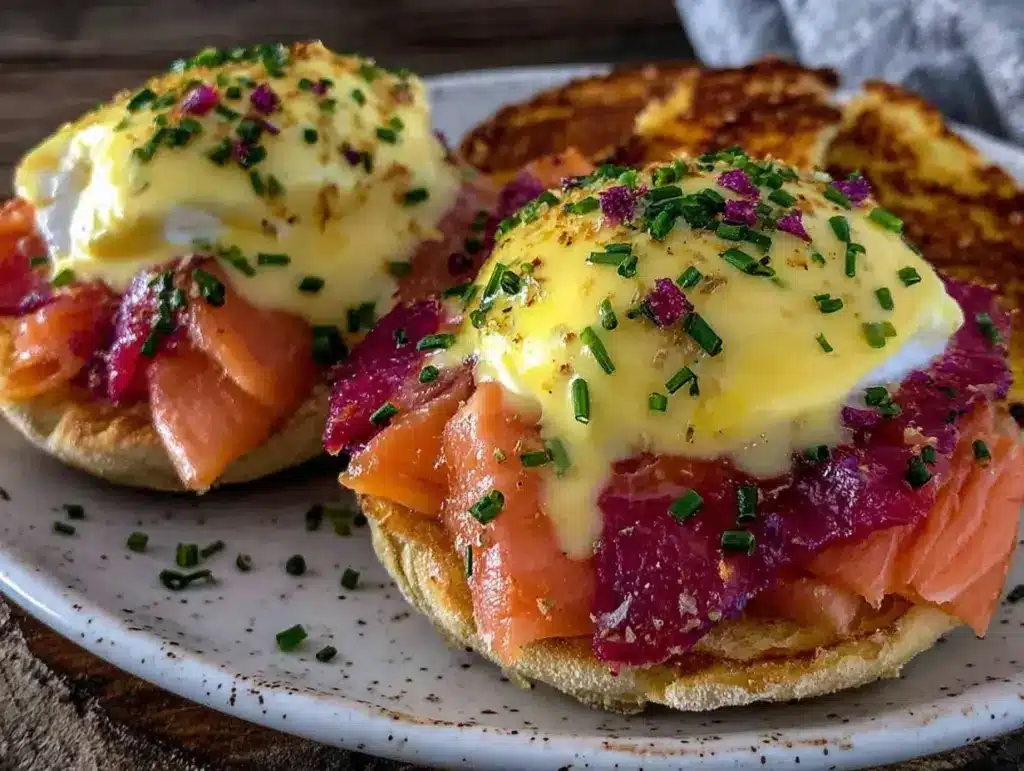 Smoked Salmon Eggs Benedict - featured image