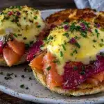 Smoked Salmon Eggs Benedict - featured image