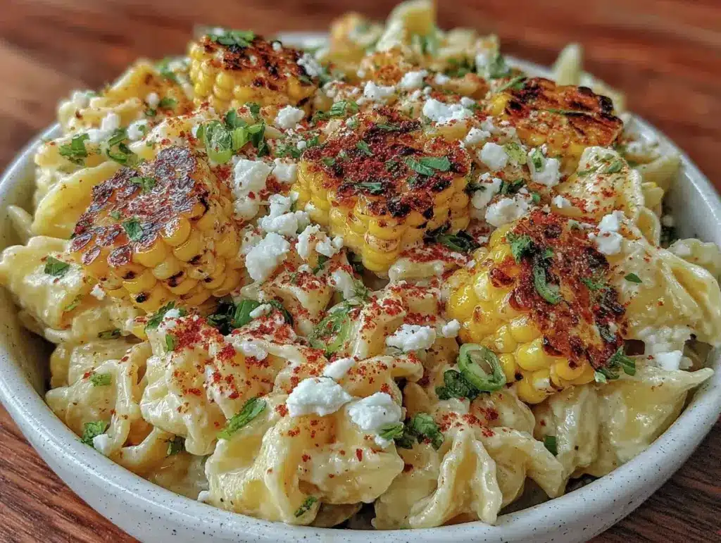 street corn pasta salad - featured image