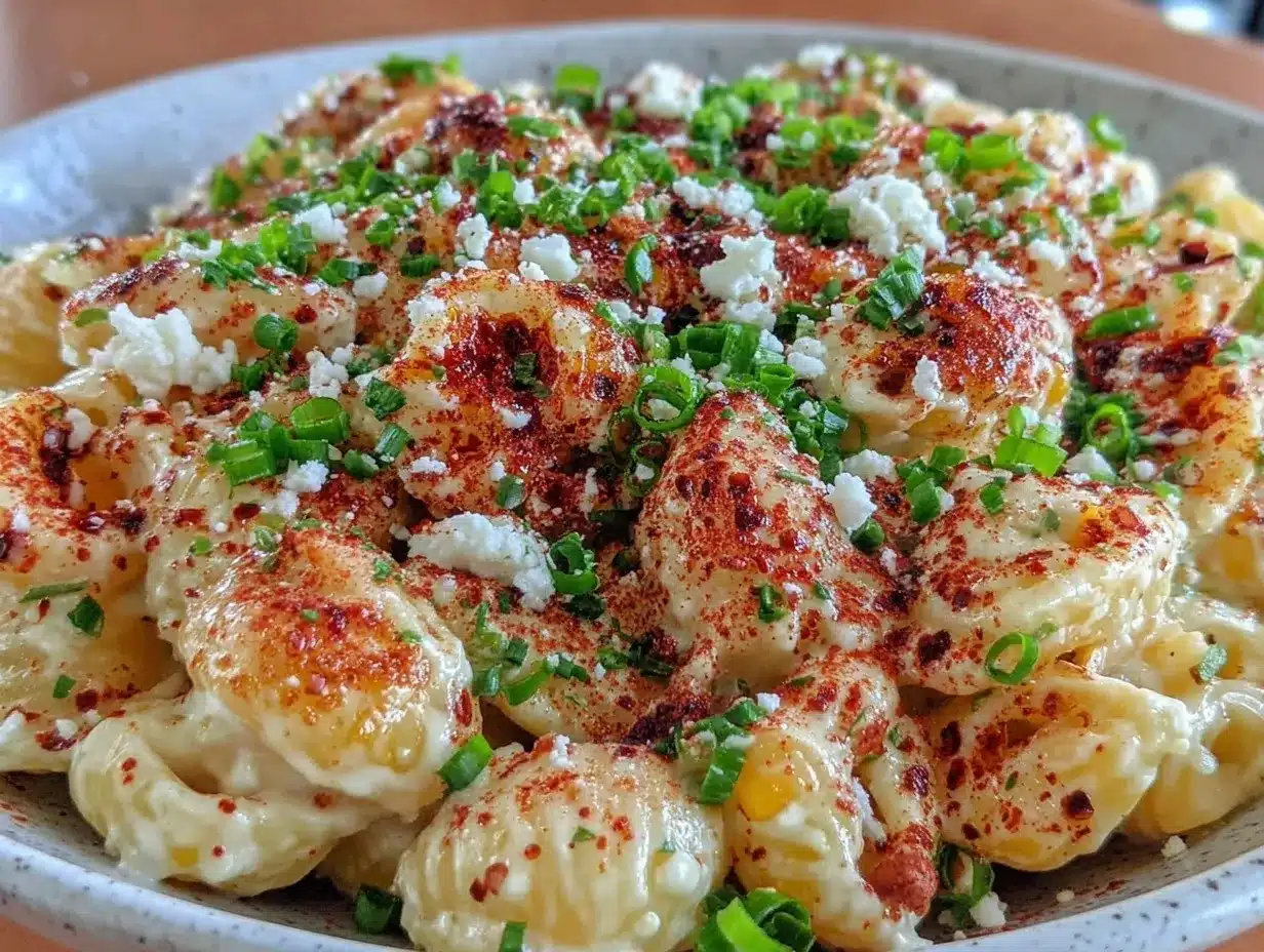 street corn pasta salad preparation steps