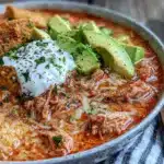 summer crockpot chicken tortilla soup - featured image