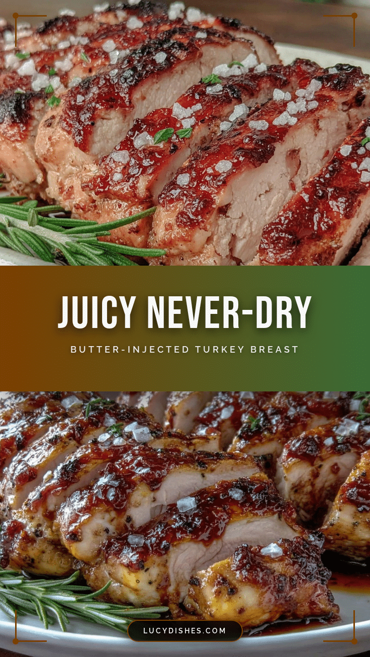 tender never-dry turkey breast with butter injection recipe