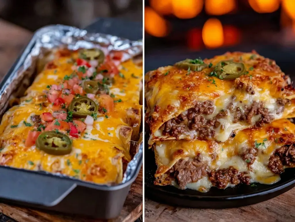 Ultimate Crispy Campfire Foil Packet Nachos - featured image