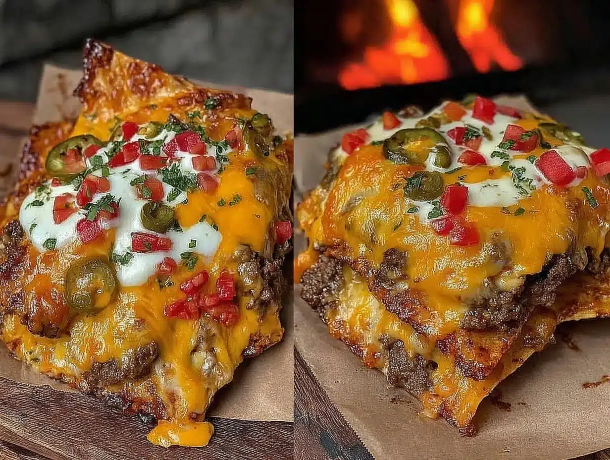 Ultimate Crispy Campfire Foil Packet Nachos preparation steps